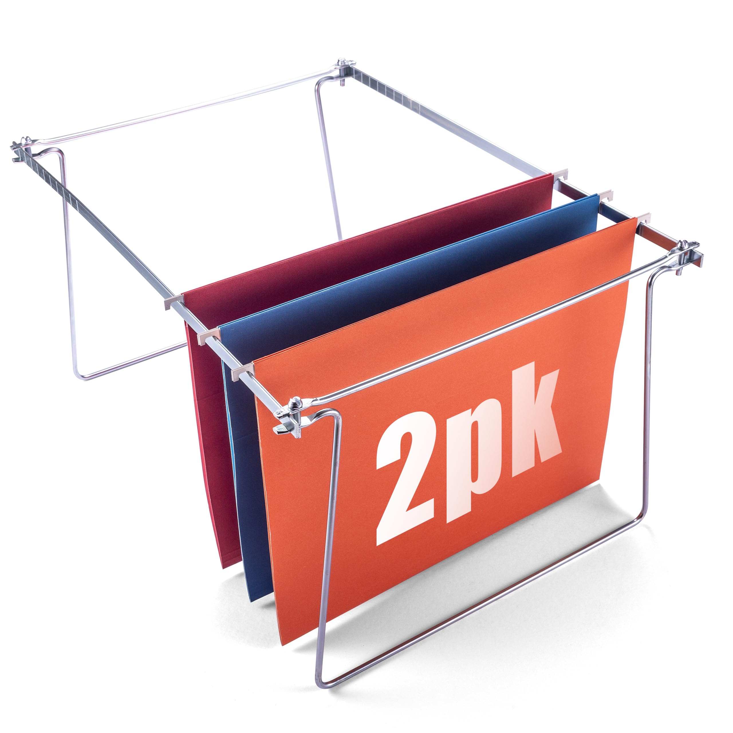 26冊 Officemate Hanging File Frame, Letter Size, Adjustable 14 to 18